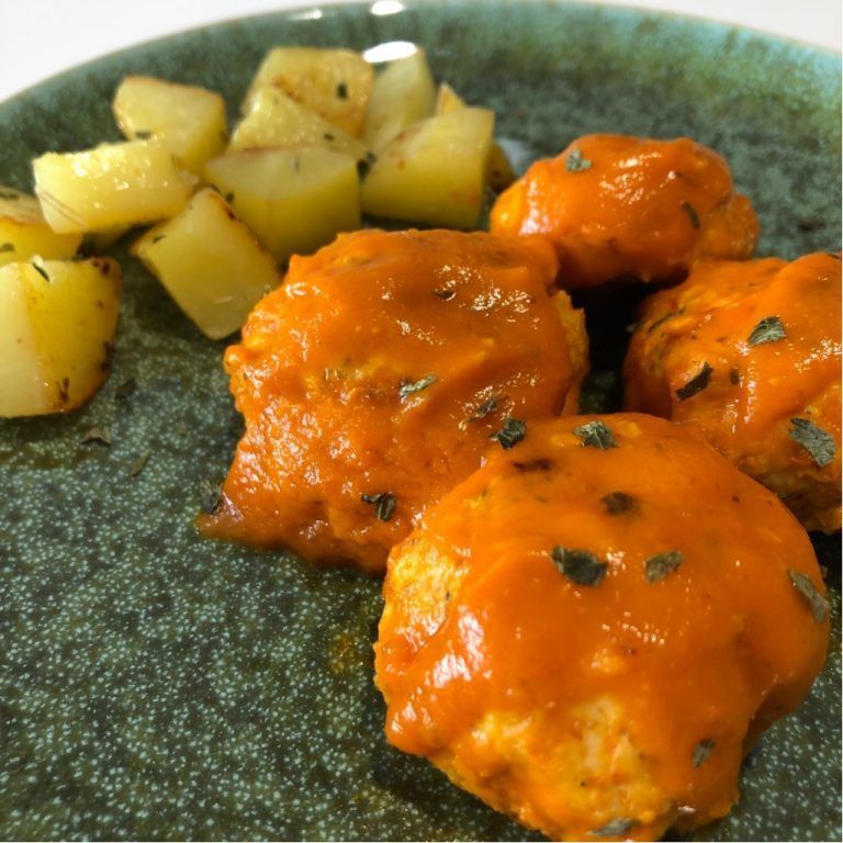 Albóndigas de pavo y verduritas
