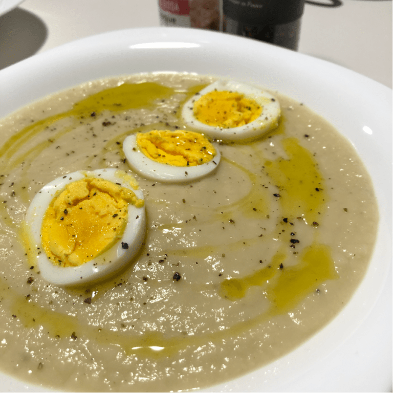 Crema de coliflor