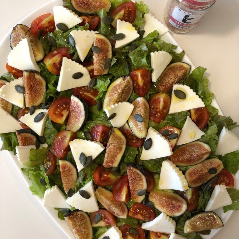 Ensalada con higos