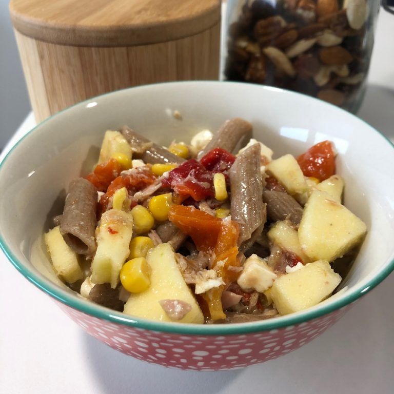 Ensalada de pasta integral