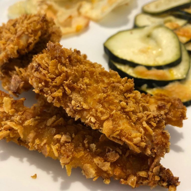 Fingers de pollo al horno