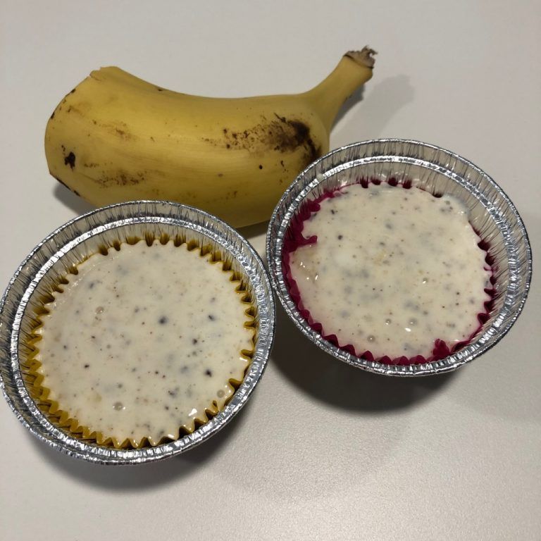 Helado exprés de plátano