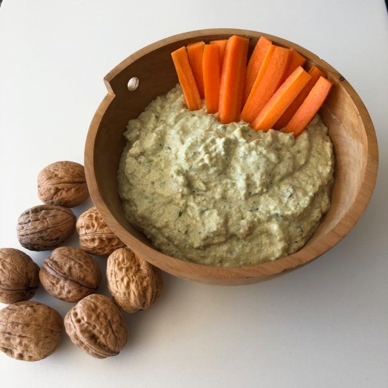 Paté de calabacín y nueces