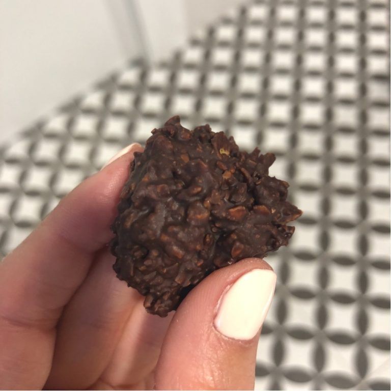 Roquitas de chocolate