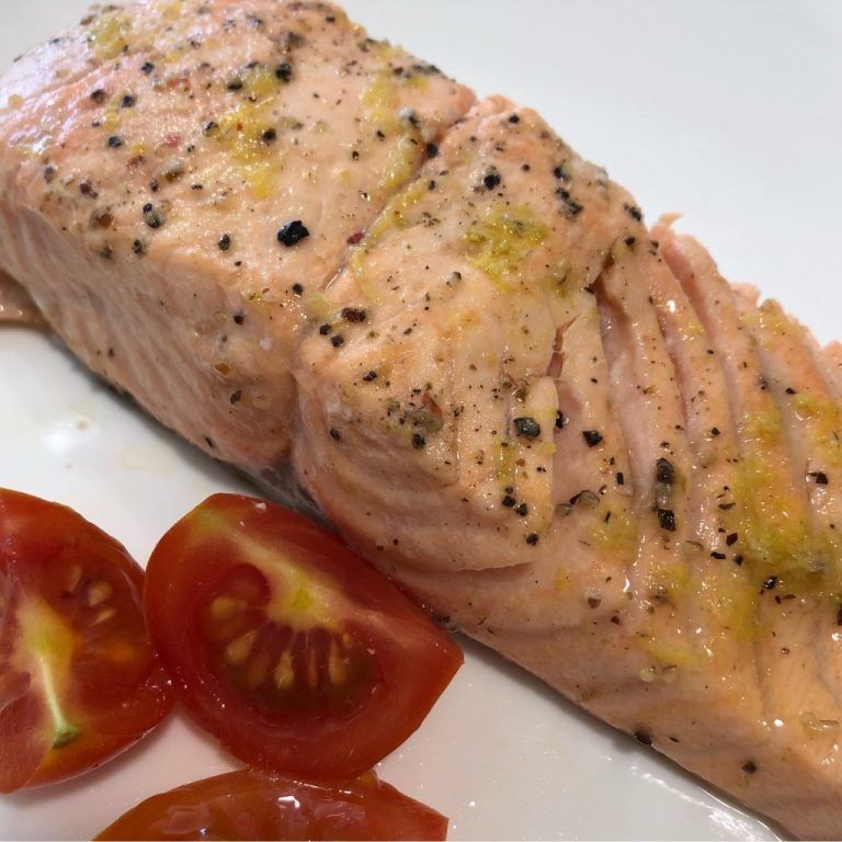 Salmón en papillote