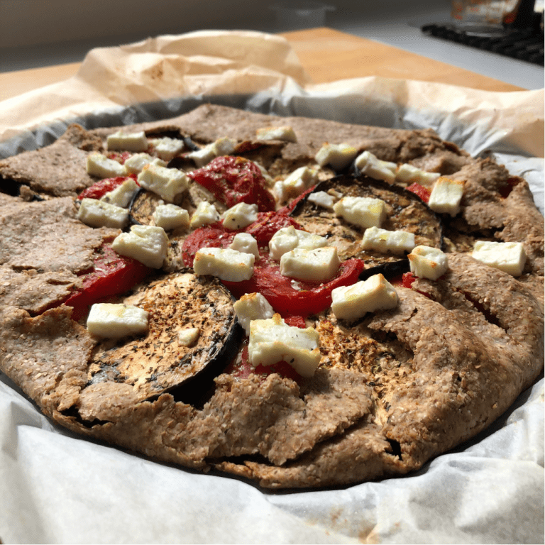 Tarta rústica de verduras