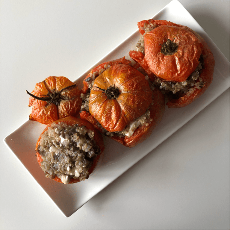 Tomates rellenos al horno