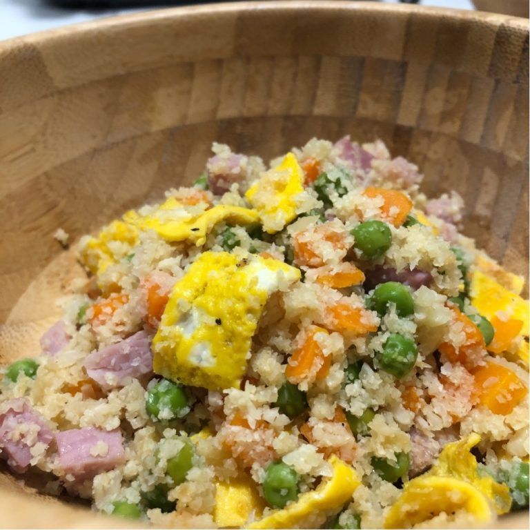 Falso arroz de coliflor 3 delicias