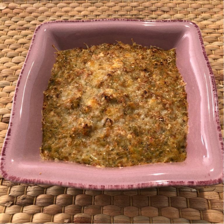 Gratinado de verduritas con pavo