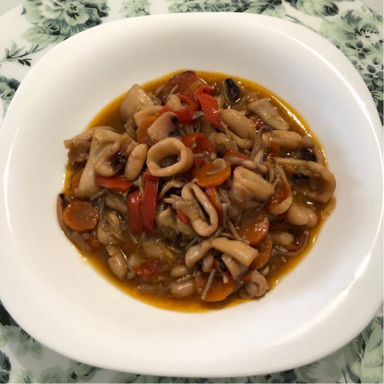 Guiso de calamares