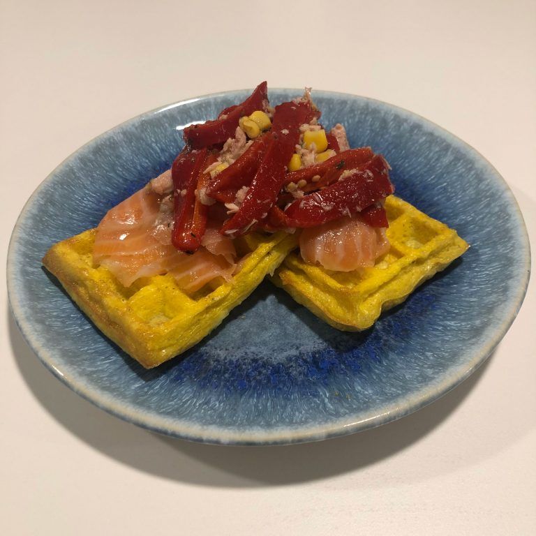 Gofres de queso