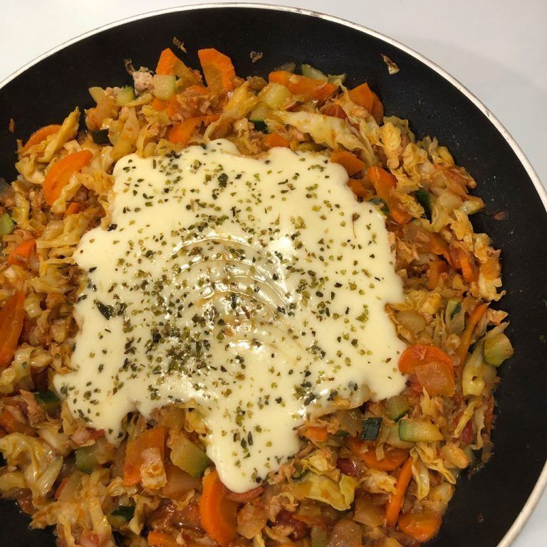 Provolone con verduritas
