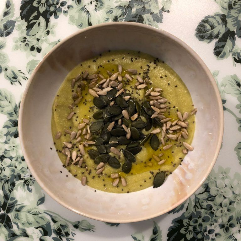 Crema de espárragos trigueros
