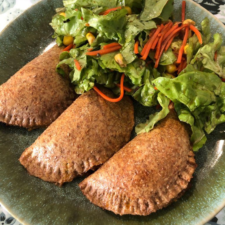 Empanadillas de pollo al curry
