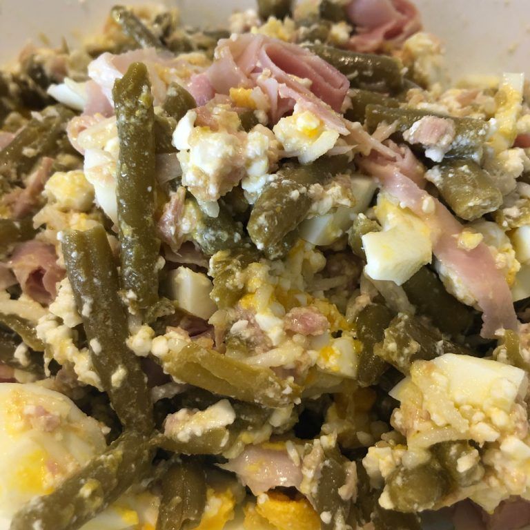 Ensalada de judías y arroz