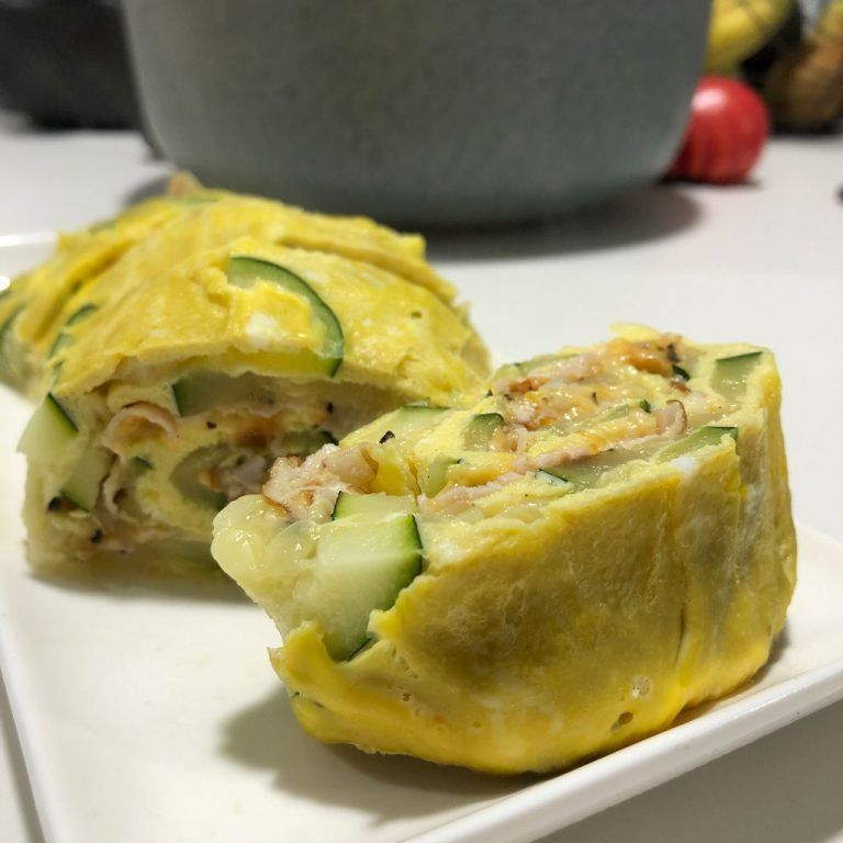 Rollito de calabacín