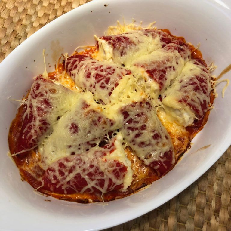 Pimientos rellenos exprés