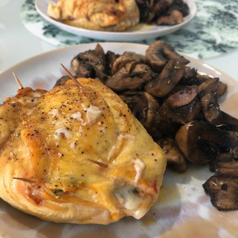 Pechugas de pollo rellenas
