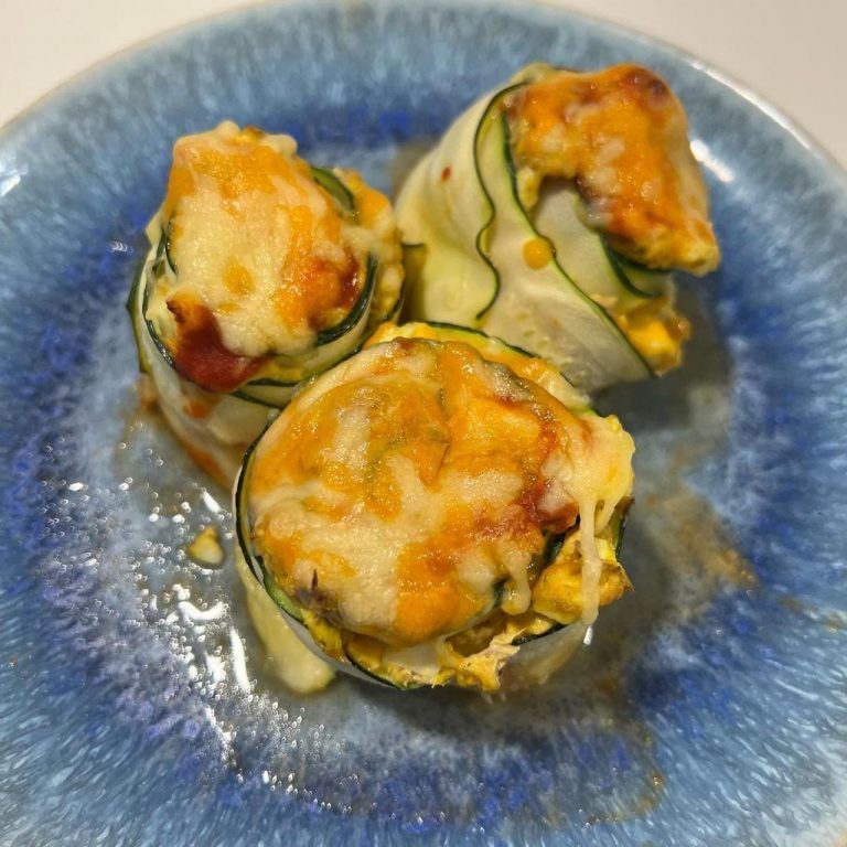 Rollitos de calabacín