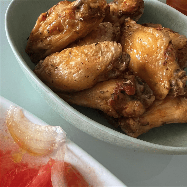 Alitas de pollo en airfryer