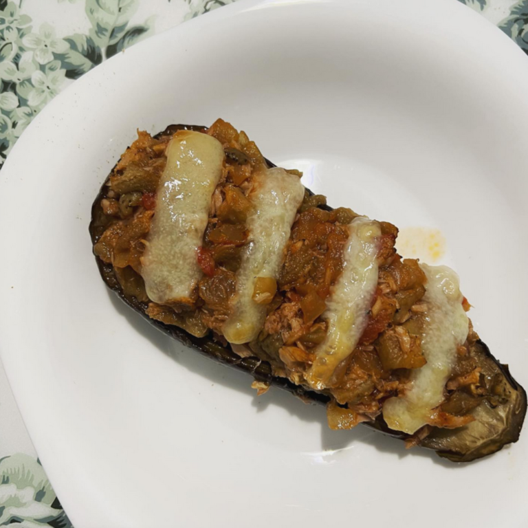 Berenjenas rellenas exprés